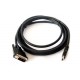 Kramer Electronics HDMI/DVI, 15.2m 15,2 m Negro - C-HM/DM-50